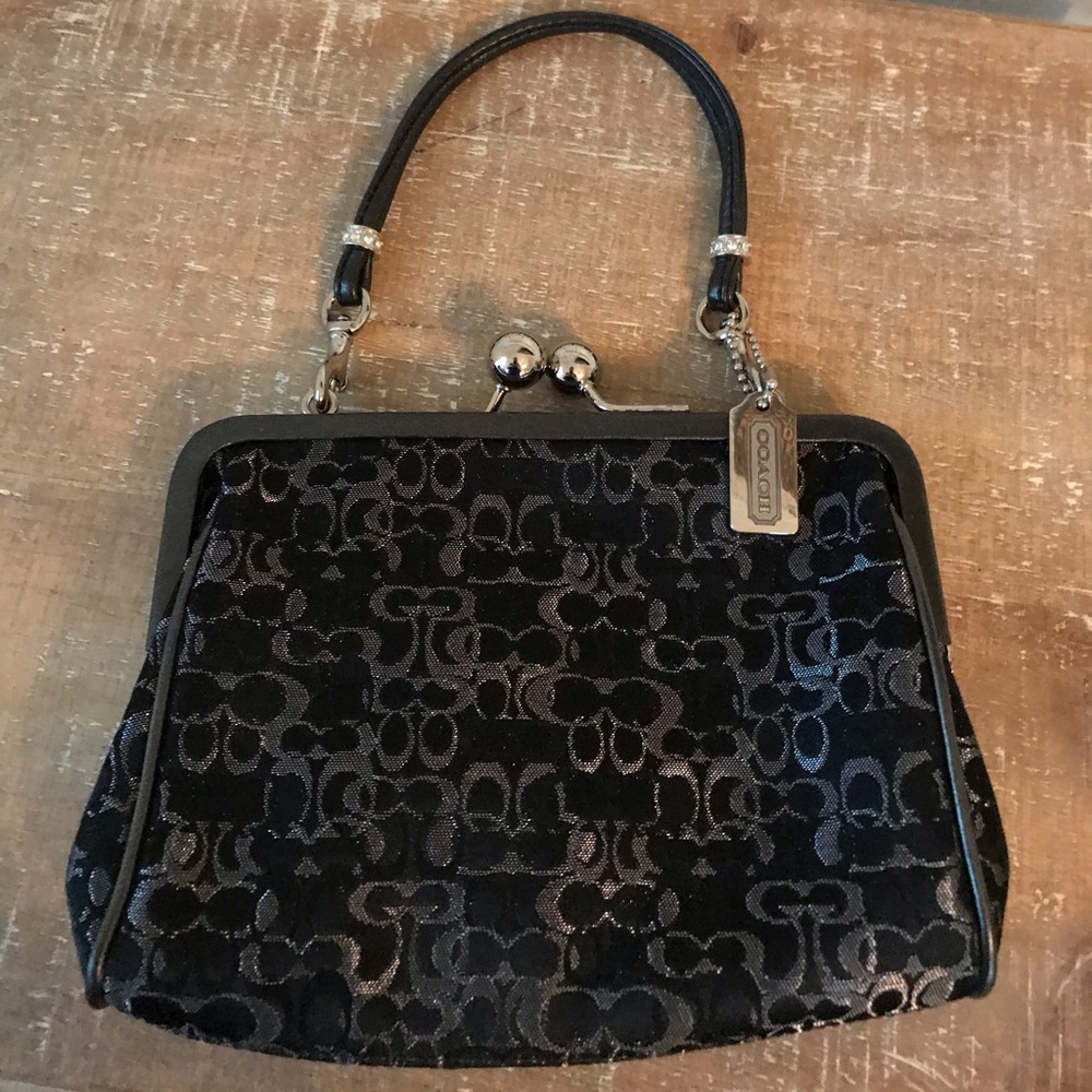 Canvas logo mini bag